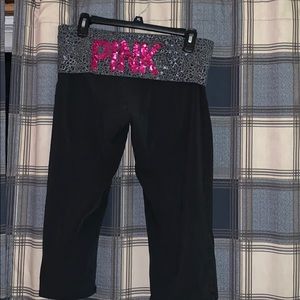 Victoria’s Secret pink Capri yoga pants